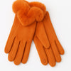 Σουετ γάντια πορτοκαλί