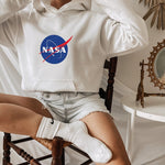 NASA PopArt  Λευκό Φούτερ