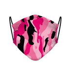 28 - Face Mask  Pink Camo case, cover, bumper