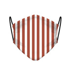 48 - Face Mask  Nude Stripes Checked case, cover, bumper
