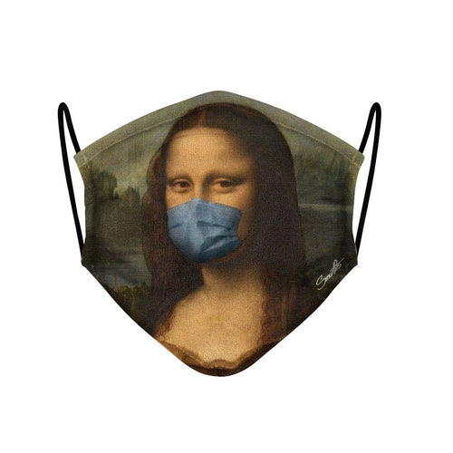 4 - Face Mask Lisa Corona case, cover, bumper
