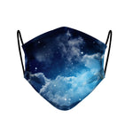 104 - Face Mask  Blue Sky Galaxy case, cover, bumper