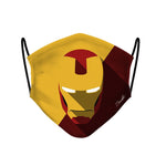 4 - Face Mask Iron man Hero case, cover, bumper