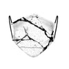 13 - Face Mask  Cracks Marble case, cover, bumper