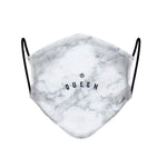 4 - Face Mask Queen Marble case, cover, bumper