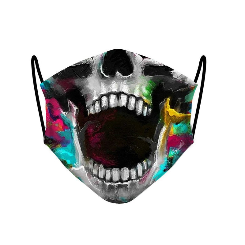 4 - Face Mask Skull PopArt case, cover, bumper