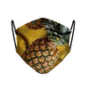 4 - Face Mask Pineapple Summer case, cover, bumper