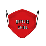 4 - Face Mask Chill Text case, cover, bumper