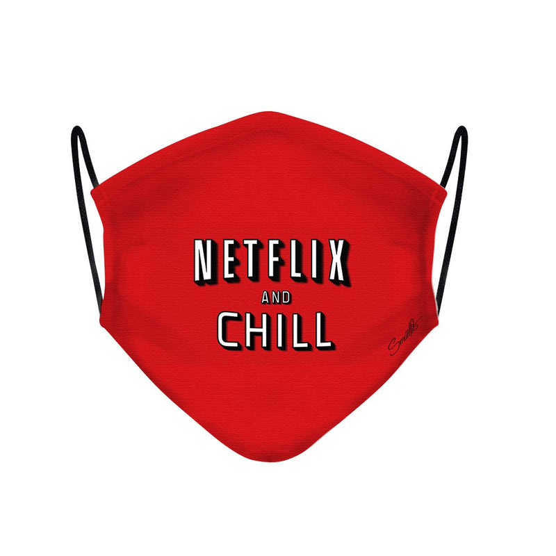 4 - Face Mask Chill Text case, cover, bumper