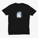 Funny Penguin Μαύρο T-Shirt