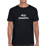 Text Positive Μαύρο T-Shirt