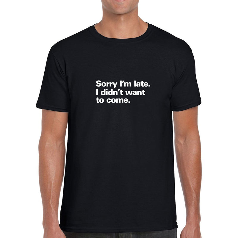 Sorry Μαύρο T-Shirt