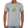 Funny Dinosaur Γκρι T-Shirt