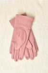 Γάντια Ροζ Με Πέρλες