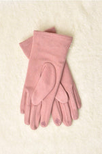Γάντια Ροζ Με Πέρλες